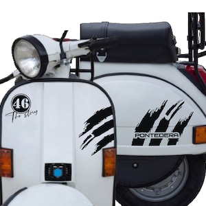 Kit Adesivi Piaggio Vespa 1981 PX 125 GTS 300 super GTV 300 stickers adesivi Pontedera carena moto decal M0334