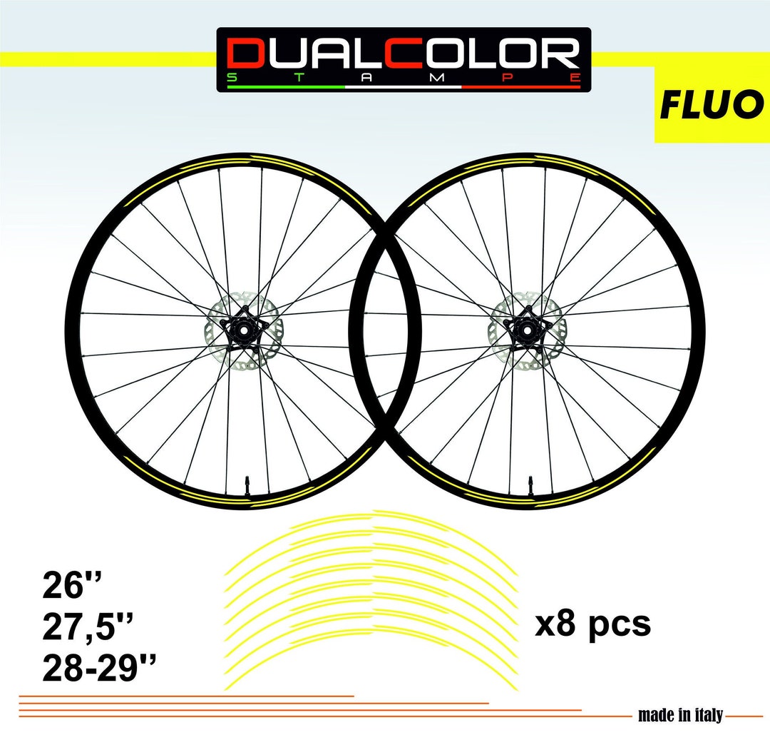 Stickers Bike Rims 26'' - 27,5'' - 28-29'' Inch Bike Wheel MTB Bike ...