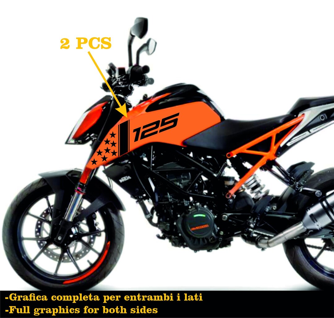 ktm duke 125 decals