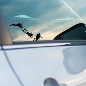 Adesivo per parabrezza di ricambio OEM , adesivi per paraurti finestra stickers finestrino nuoto subacqueo mare  Easter Egg SUV 0434