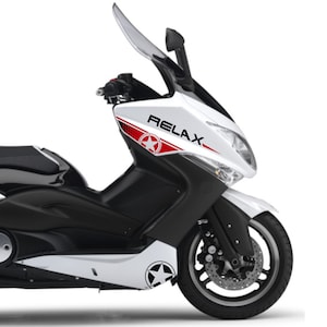 Adesivi per scooter Yamaha T-max 500 (2008-2009) Carena moto TMAX decal stickers Design sportivo COD.M0342