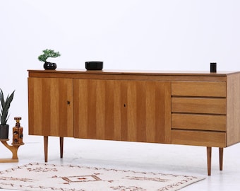 Vintage Sideboard | Mid Century Design | 4 Schubladen  | 60er Jahre Möbel