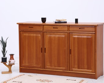 Dyrlund Teak Highboard | Vintage Schrank mit Schubladen | Danish Design | Mid Century Möbel aus Dänemark
