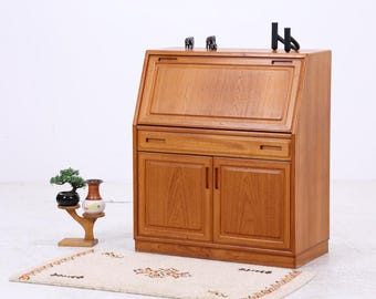 Dyrlund Vintage Teak Sekretär | Danish Design Schreibschrank | Mid Century | 1970er Jahre | Büro Möbel