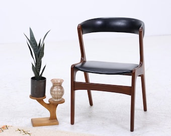 Fire Chair von Kai Kristiansen | Mid Century Stuhl aus Palisander & Leder