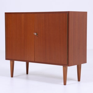 Schmale Vintage Kommode 60er Jahre Mid Century Kleines Sideboard Flurkommode Schrank Retro 70er Bild 1