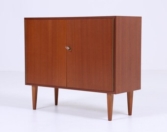 Commode vintage étroite des années 60 | Mid Century Petit buffet Hall Chest Cabinet Rétro années 70