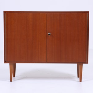 Schmale Vintage Kommode 60er Jahre Mid Century Kleines Sideboard Flurkommode Schrank Retro 70er Bild 2