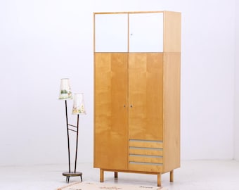 VEB Deutsche Werkstätten Hellerau Wardrobe | Birch | GDR Design Classic | 1960s