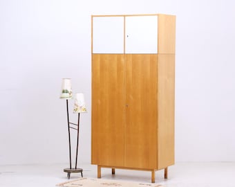 VEB Deutsche Werkstätten Hellerau Wardrobe | Birch | GDR Design Classic | 1960s