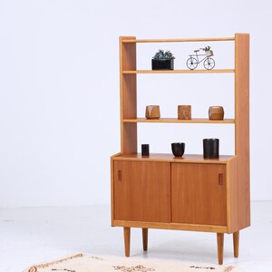 Mid-Century plank jaren 60 | Vintage boekenplank | Retro houten opberger jaren 70