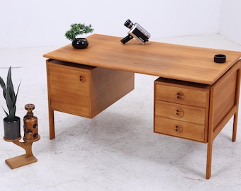Arne Vodder Teak Schreibtisch | Danish Design Desk | Mid Century Büro