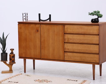 Vintage Sideboard | Mid Century Kommode | Teak Anrichte 60er Jahre