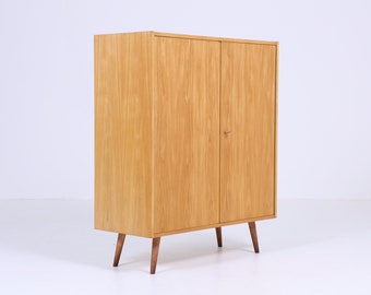 Hellerau Schrank 602/B 60er Jahre | Mid Century Wäscheschrank Vorratsschrank Vintage Fächerschrank Retro 70er