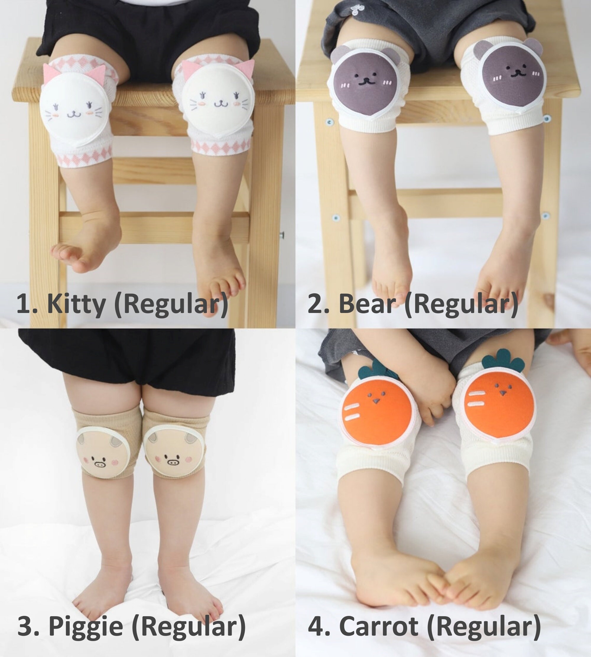 Merebe Baby Knee Pads, Crawling Knee Pads, Crawler Knee Pads, Leg