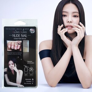 BLACKPINK Jenny Korean Professional Glass Nail File | Crystal Nail File For Natural and Acrylic Fake Nails | Manicure and Pedicure Nail Care
