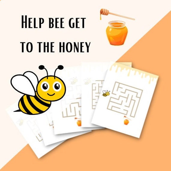 Printable Maze Games for Kids Activity Sheets for Kids Fun - Etsy