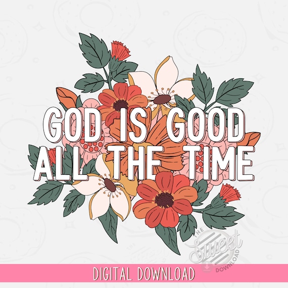 God Is Good Floral Tee God Is Good Floral Tee