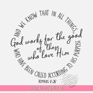 Christian PNG, Romans 8 Christian SVG, Cut File, Digital Download for Sublimation or Cricut/Silhouette Cutting Machine