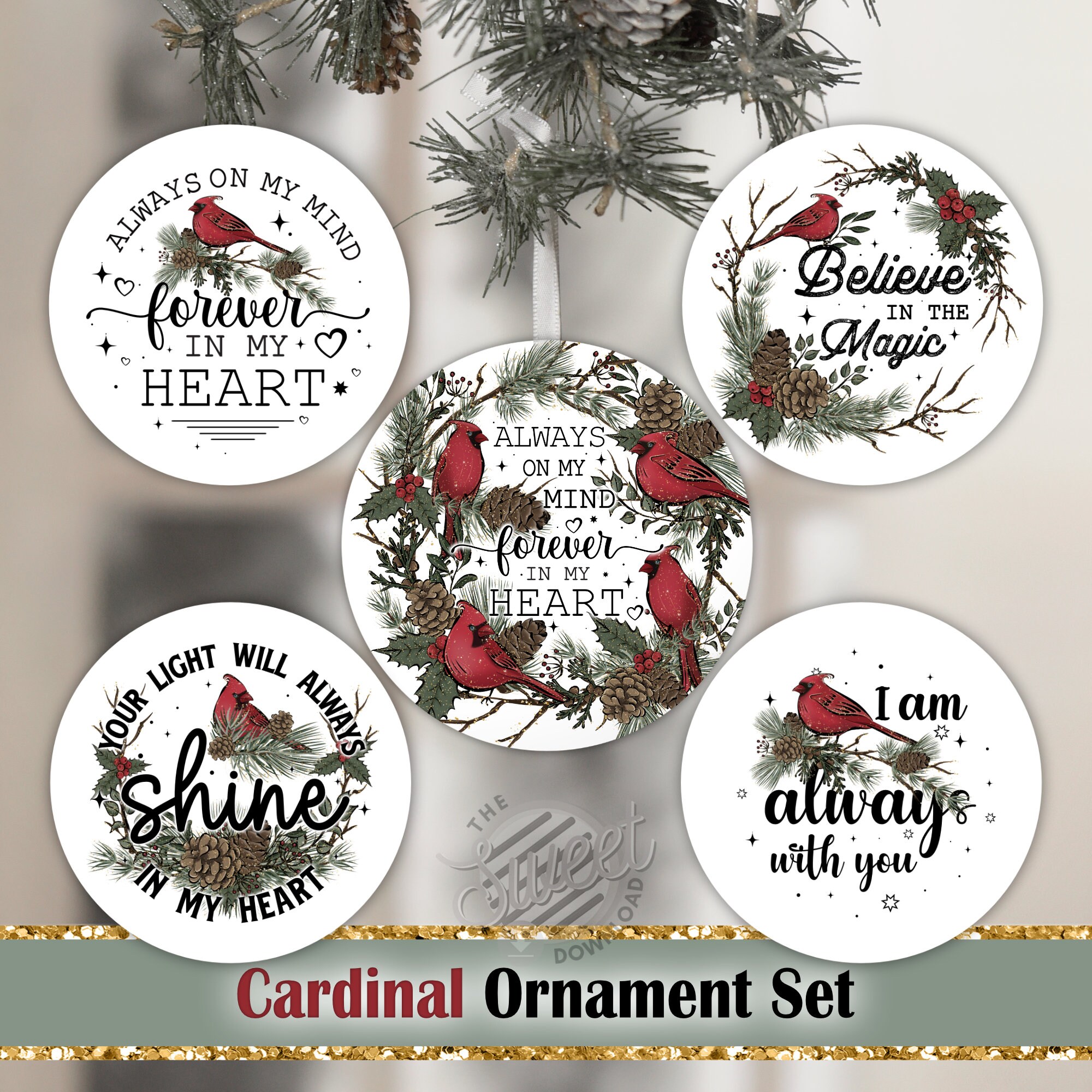 Light Up Round sublimation Ornaments – SS Vinyl, Sublimation, and More