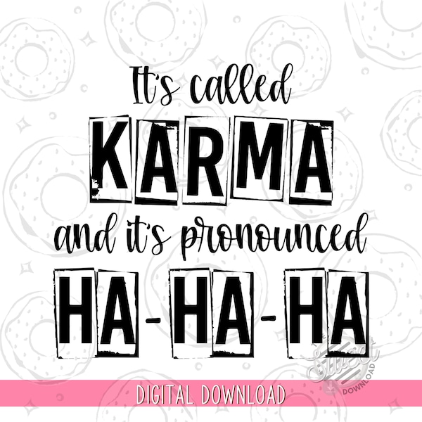 Karma Svg Etsy
