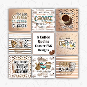 Rolig kaffeunderlägg PNG, kaffecitat fyrkantig underlägg sublimeringsdesign, kaffe och sarkasm fyrkantig PNG, luftfräschare PNG, fyrkantig nyckelring