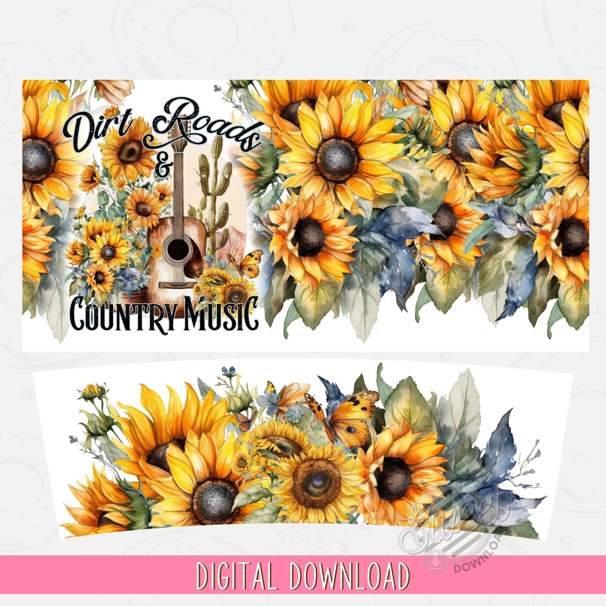 Country Music 40oz Quencher Tumbler Design, Western 40 Oz Tumbler Wrap ...