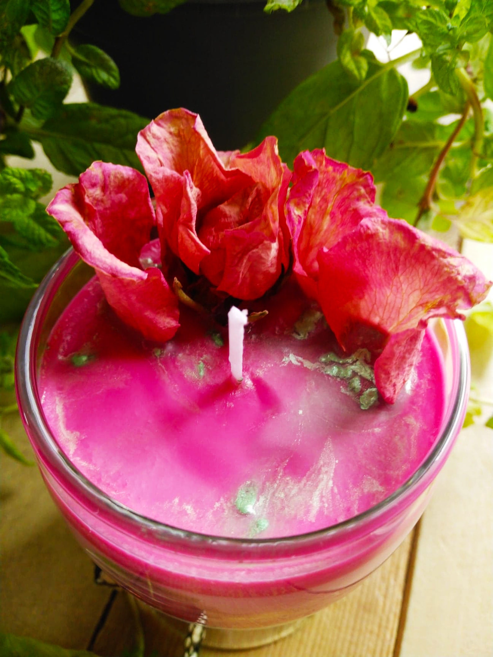 Candle Bouquet Of Roses Etsy