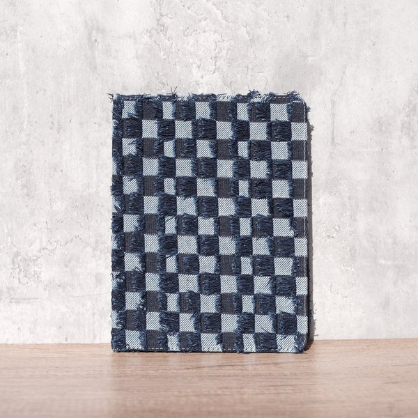 Dark Blue Denim fabric iPad Pro 2022, iPad Air5/4, Pro 2021, iPad case, iPad 2020, iPad mini5, iPad mini1,2,3,4, iPad 2019, iPad Air 1,2,3