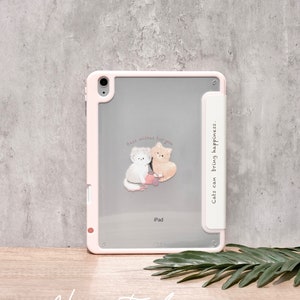 Cute Kitty Acrylic iPad case, iPad Air 5, iPad Pro 12.9'', iPad Pro 11'', iPad 2021/2020, iPad Air4, iPad mini6, iPad 2019, iPad Air3