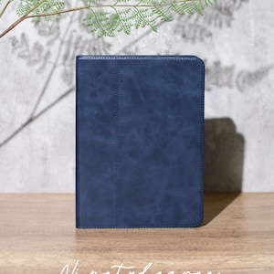 Custodia in vera pelle blu per iPad, custodia per iPad Pro 2022, 2021, iPad Air 5, 4, 3, 2, 1, iPad 2022, 2021, 2020, 2019, iPad mini 6, 5, 4