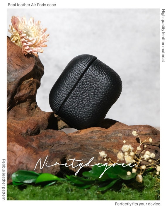 Leather AirPods case, | Wireless Charge Comparable | AirPods 3,2,1 and AirPods Pro | AirPods case cover | Earphone Cover | Gift for him