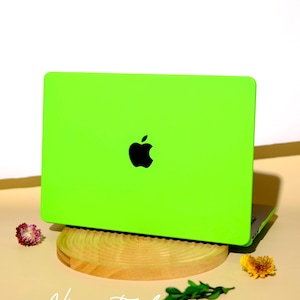 Cyber Neon Green MacBook case | Y2K Durable Shockproof MacBook Cover | MacBook Pro/Air 12/13/14/15/16 | Cover for M1/M2/M3/M4 2018-2023-2025