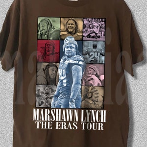 Marshawn Lynch The Eras T Shirt, Football Shirt, Unisex Shirt, Graphic tee, Gift for fans NW11