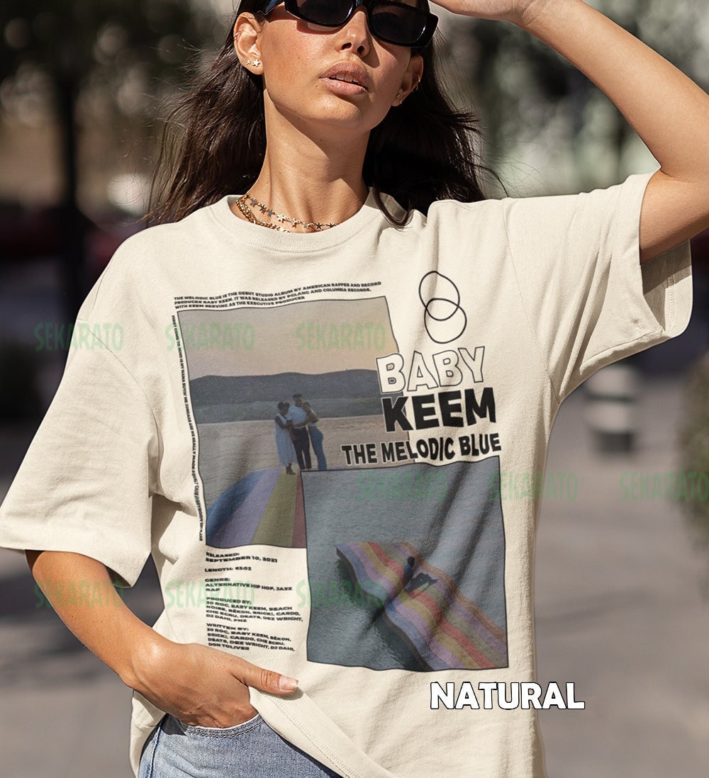 The Melodic Blue - Baby Keem Tshirt | Vintage Style Music T-shirt
