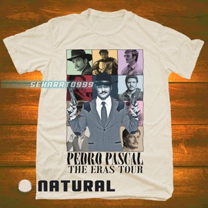 PEDRO PASCAL Shirt, Actor Pedro Pascal Shirt Retro 90s, Javier Peña, Narco Pedro Pascal Fans Gift, Pedro Pascal Tribute Celebrity Shirt PP0