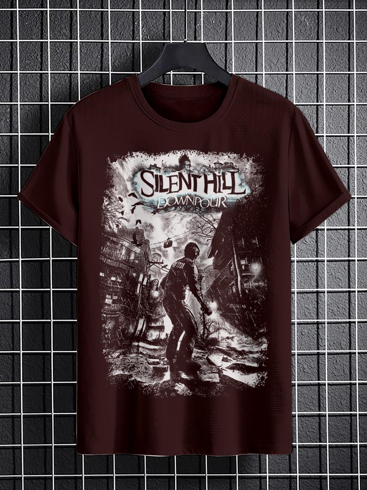 Vintage 90s Bootleg Style Silent Hill Downpour T-shirt, James