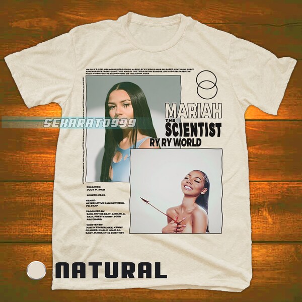 Mariah the Scientist Tee Etsy(02)