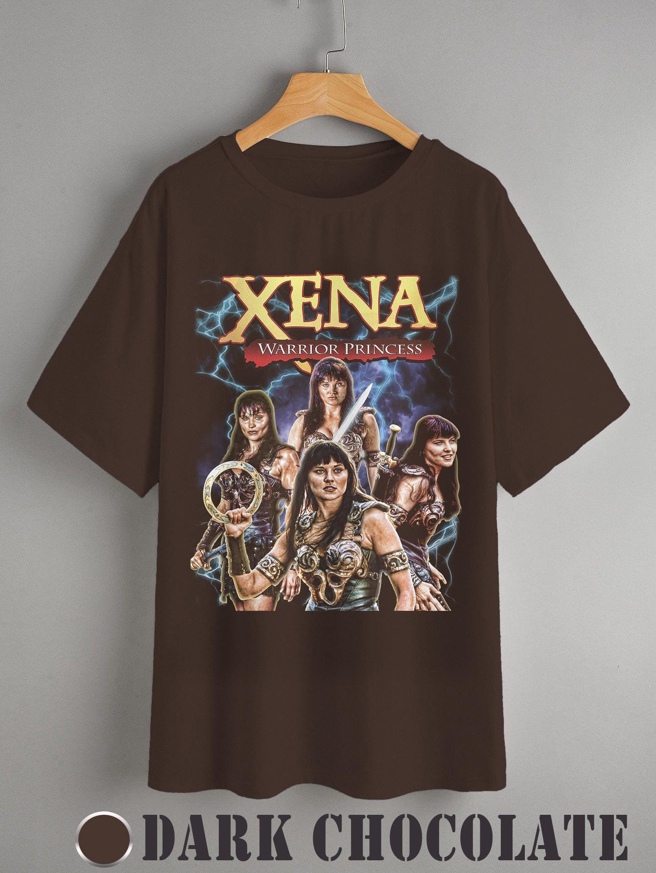 Vintage Xena Shirt Actress Movie Drama Television Series Fans Gift 