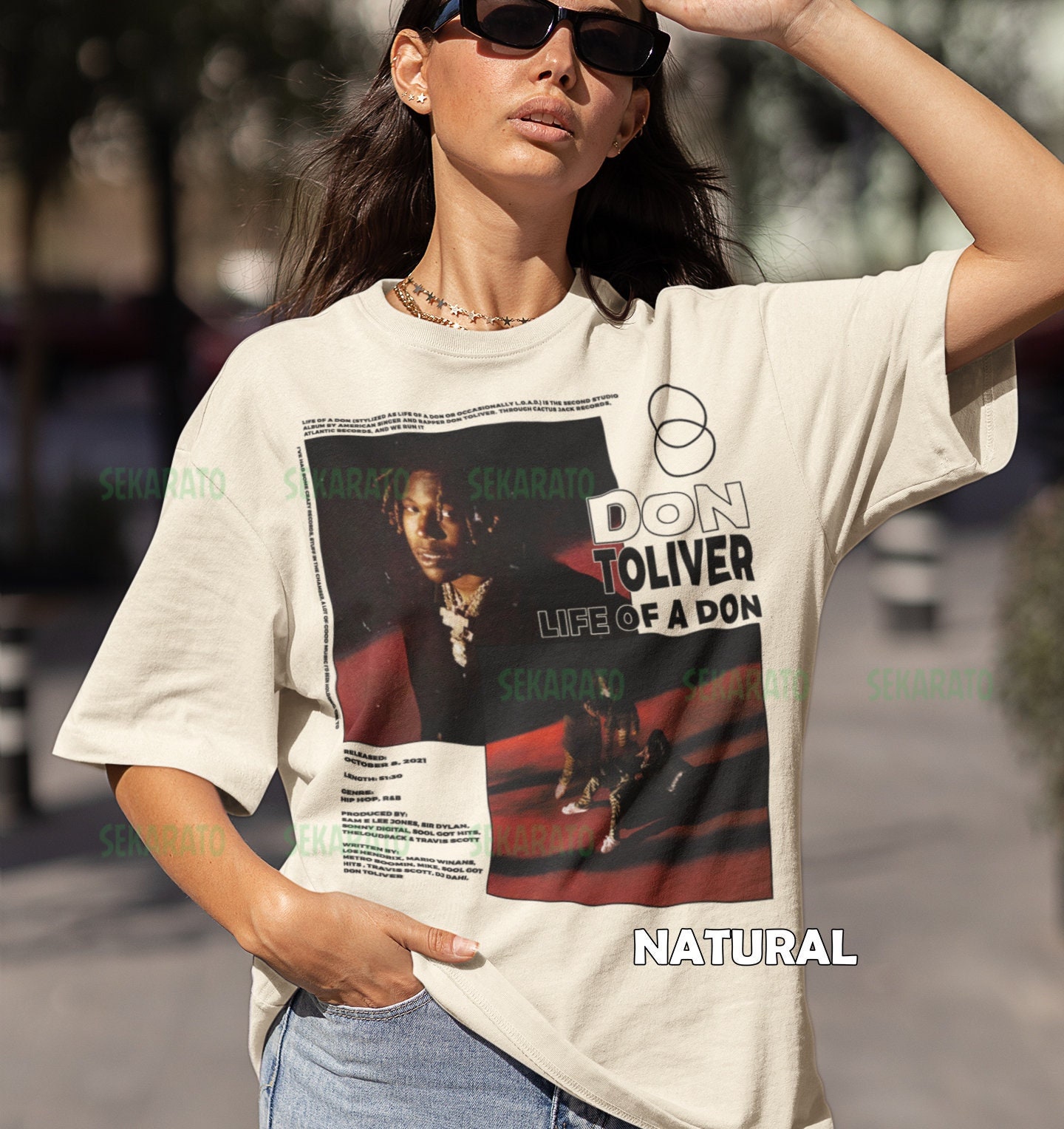 Discover Life of a  Don Toliver Shirt | Retro Music T-shirt