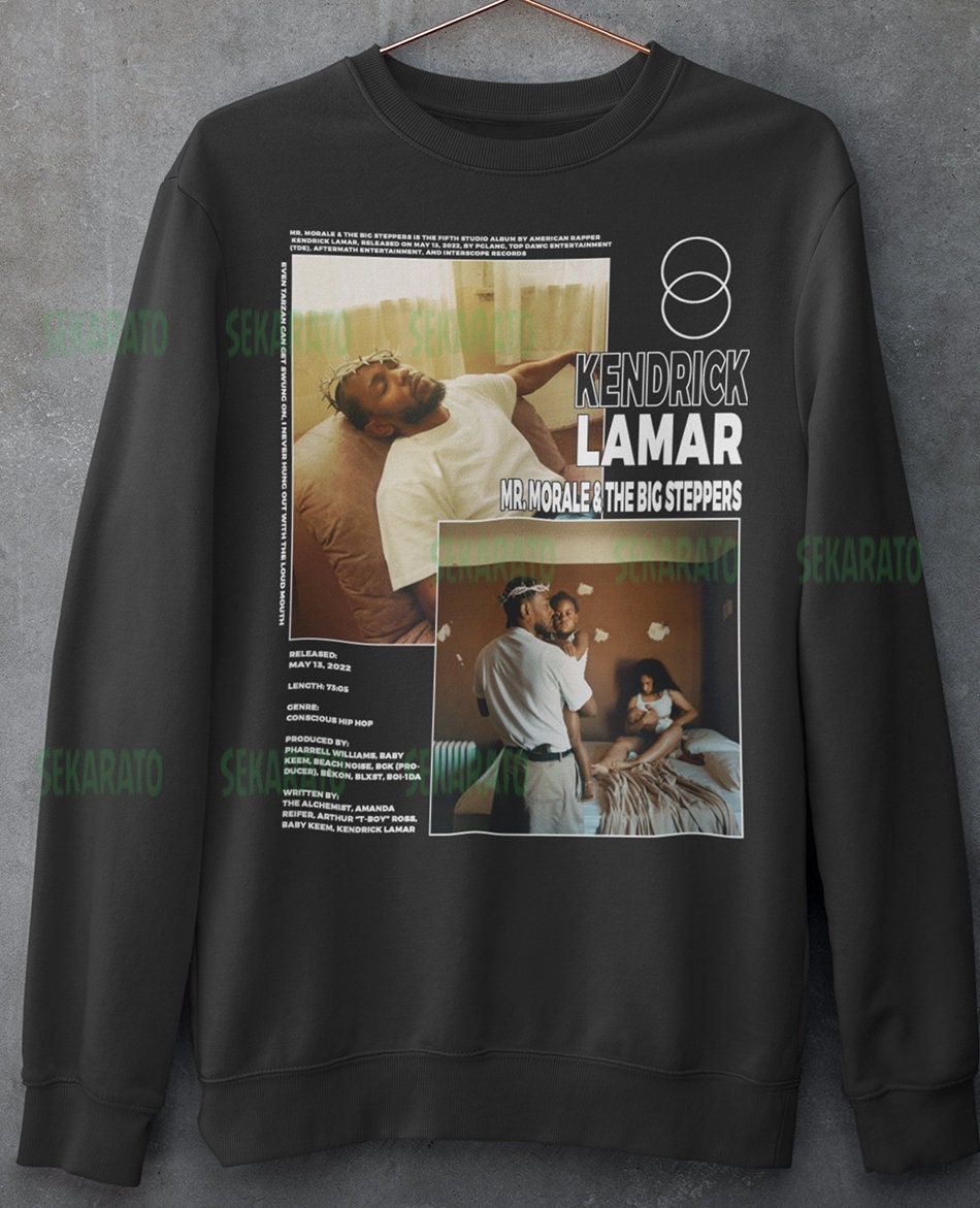 Discover Vintage Bootleg  Kendrick Lamar Mr. Morale sweatshirt