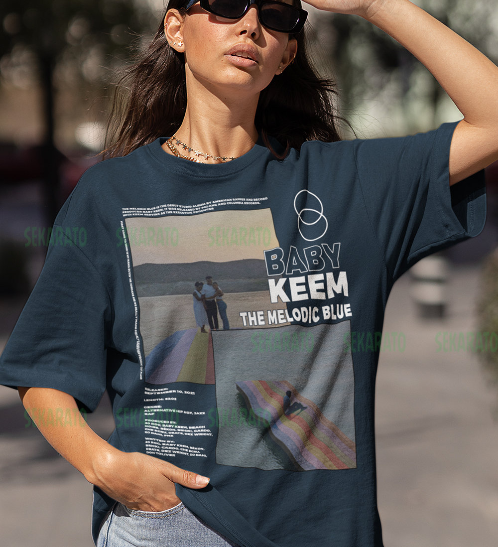 The Melodic Blue - Baby Keem Tshirt | Vintage Style Music T-shirt