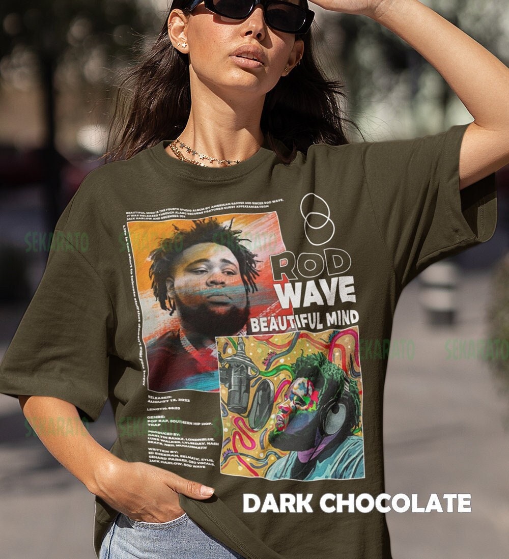 Discover beautiful Mind - Rod wave Shirt | Retro Music T-shirt