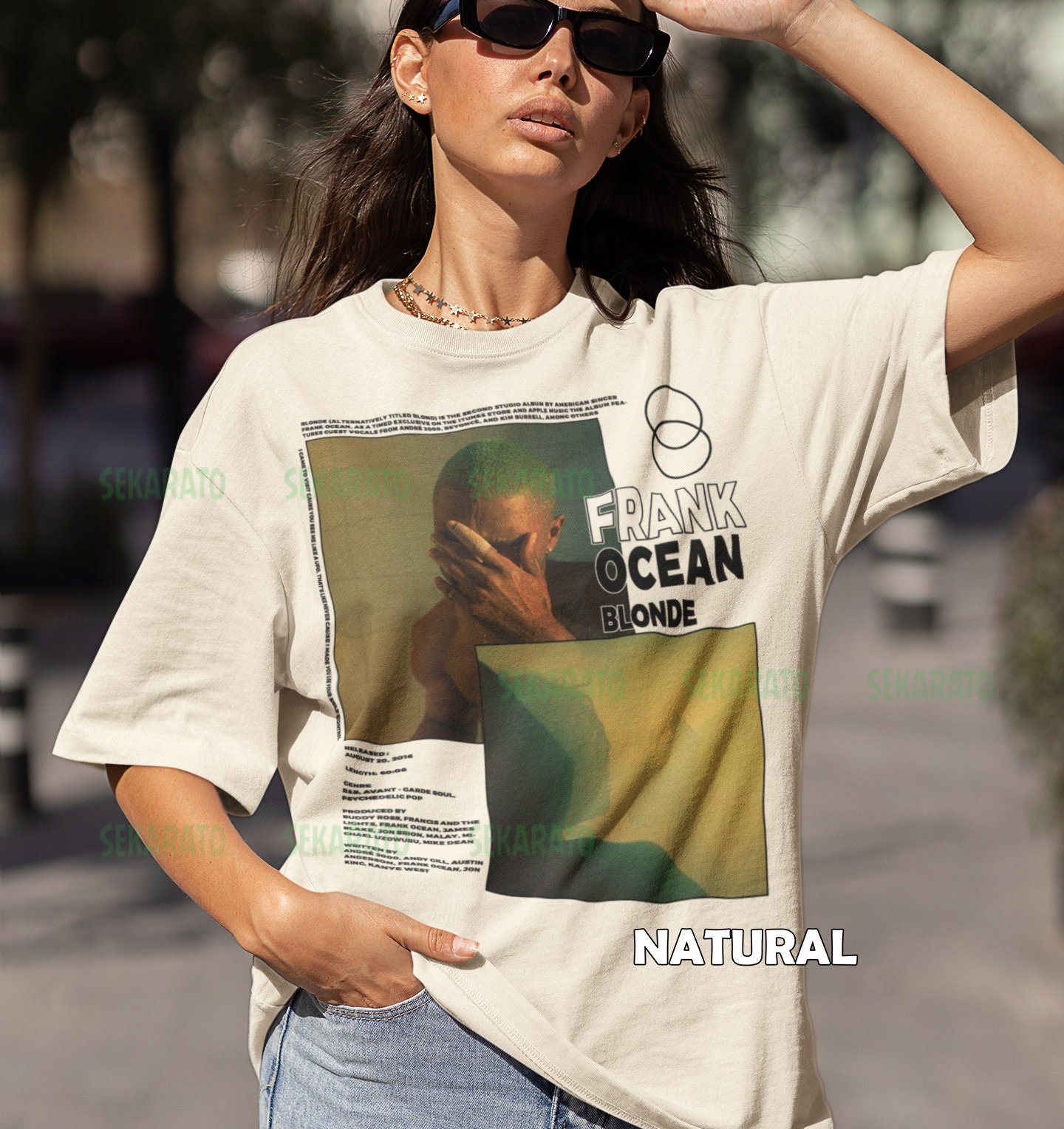 Discover Vintage Bootleg Inspired Tee | Blond - Frank Ocean Shirt