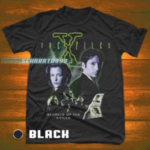 Vintage Style The X Files T Shirt, 90's Movie, Unisex Shirt, Horror movie, Dana Scully  XF01