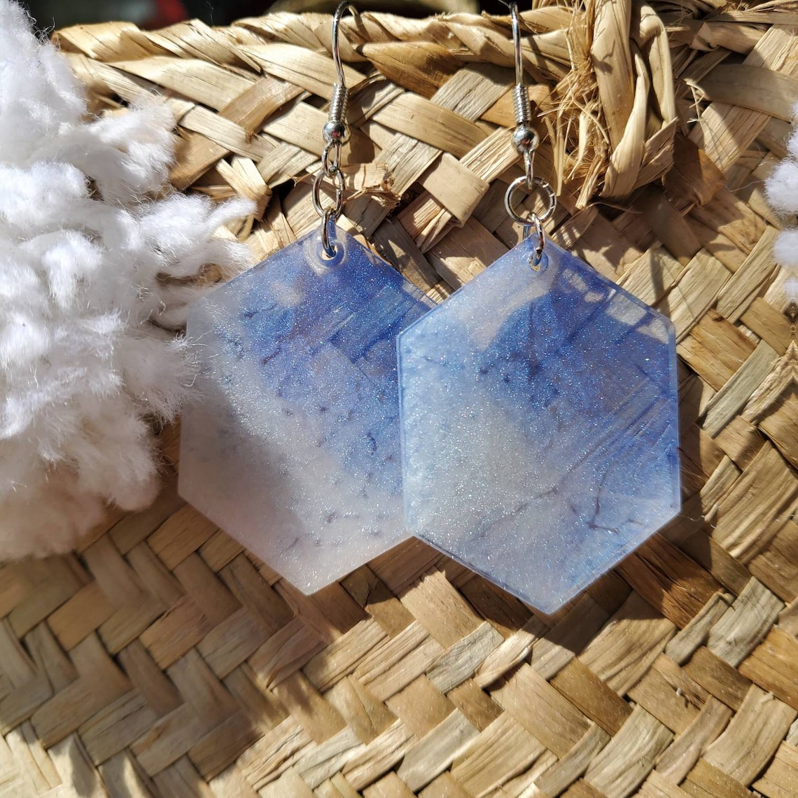 Epoxy Resin Earrings Etsy