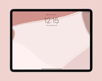 Ipad wallpaper | Pink wallpaper | Simple