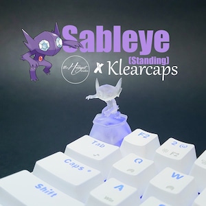 SABLEYE (standing) | Keycap | Clear