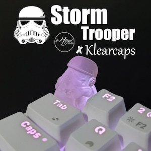 STORM TROOPER | Keycap | Clear