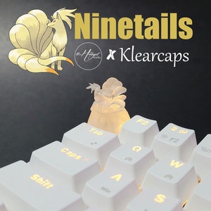 NINETAILS | Keycap | Clear